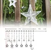 Salcar 2*1m 108 LED con 12 stelle luci natalizie per Anteprima dell’immagine prodotto 4