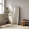 STYLER Lustro stojące aluminiowe 50x140 cm czarne Podgląd zdjęcia produktu 2