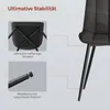 WOLTU 6 x Esszimmerstühle, mit Sitzfläche aus Stoffbezug, Produktbild-Vorschau 6