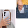 A collage showing a smartphone being held up to take a photo and being placed in a back pocket. Produktbild-Vorschau