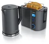 Arendo Frühstücks-Set Edelstahl, Wasserkocher mit Produktbild-Vorschau 1