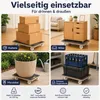 Bituxx Transportroller Rechteck Schichtholz  58 x 28,5 bis Produktbild-Vorschau 5