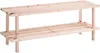 ZELLER Botník dřevěný 2 police 80x26x29,5cm Náhled obrázku produktu 6