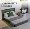Juskys Schwebebett Lissabon 140 x 200 cm - mit Matratze & Produktbild-Vorschau 2