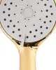 BELIANI Duschkopf mit Brauseschlauch Gold ABS Edelstahl 3 Produktbild-Vorschau 6