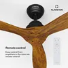 Klarstein stropný ventilátor, priemer 132 cm, výkonný a Náhľad obrázku produktu 3
