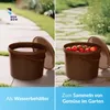 BenBow Eimer mit Deckel 10L x1 Braun - lebensmittelecht, Produktbild-Vorschau 9