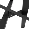 CLP Tischbeine Jimmy in Sternform schwarz Größe 120x60x72 Produktbild-Vorschau 6