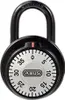 Abus Combination Lock 78/50 Padlock Black Náhľad obrázku produktu 3