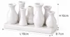 Handgefertigte kleine Keramik Deko Blumenvasen Set aus 7 Produktbild-Vorschau 2