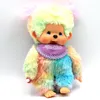 Monchhichi Plüschfigur Mädchen Batik-Style mehrfarbig 20cm Produktbild-Vorschau 2