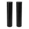 2x Lotus Holz Gewürzmühle Schwarz Ø 5,5 cm x 22,5 cm Produktbild-Vorschau 1