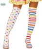 Clown Fröhliche Karneval Muse Bunte Strümpfe Gestreift Produktbild-Vorschau 1