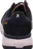 The back view of a black and brown sneaker. Voir les images du produit