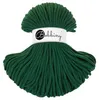 Bobines Cordon macramé Premium 5mm Vert sapin - 1 pc Voir les images du produit 1