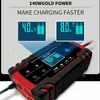 Autobatterie Ladegerät 12V/8A 24V/4A LCD Batterieladegerät Produktbild-Vorschau 7