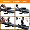 Fietsspiegel HD, echtglas, 360° draaibaar, voor stuur Productafbeelding-voorbeeld 9