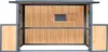 Grillhaus Konsta groß 343 x 102 cm natur-anthrazit Produktbild-Vorschau 8