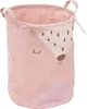 Úložný koš na hračky ANIMAL, 40 cm, růžový Náhled obrázku produktu 1