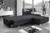 AX LIVING Eckcouch mit Bettfunktion Tunceli Grau - 297 cm Produktbild-Vorschau 3