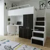 Marlux-Meble Hochbett JSM-4 90x200 mit Kleiderschrank Produktbild-Vorschau 8