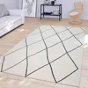 TT Home Wohnzimmer Teppich Mit Skandi Rauten Design Produktbild-Vorschau 3