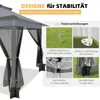 Pavillon 3,6 x 3,6 m, pavillon pliable, chapiteau, tente de Voir les images du produit 7