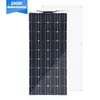 200W Solarpanel Flexibel Monokristallin 12V Solarmodul Set Produktbild-Vorschau 2