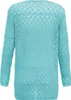 SANIKA cardigan da donna - turchese, XS/S Anteprima dell’immagine prodotto 2