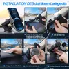 Handyhalterung Auto mit 15W Kabellosem Ladegerät, Qi Produktbild-Vorschau 4