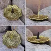 Räucherstäbchenhalter Blume Metall gold Räucherkegelhalter Produktbild-Vorschau 8