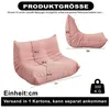 Chenille-Caterpillar-Sofa, Boden-Lounger, armlos, Produktbild-Vorschau 14