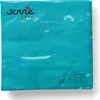 Sovie HOME Serviette Aquablau aus Tissue 33 x 33 cm, Produktbild-Vorschau 5