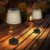 2er Set LED Solarlampe, Tischleuchte, rauchfarben, H 29 cm Produktbild-Vorschau 1