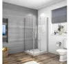 AICA Eckeinstieg 85x85x195cm 6mm ESG NANO  Falttür Produktbild-Vorschau 2