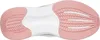 The bottom view of a white and pink athletic shoe. Podgląd zdjęcia produktu