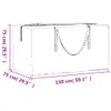 vidaXL Úložný vak na zahradní polštáře 150x75x75 cm Náhled obrázku produktu 9
