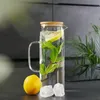 Caraffa Intirilife con coperchio in bambù in colore CHIARO Anteprima dell’immagine prodotto 5