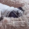 Coussin animal Fluffy Ø70cm Beige Voir les images du produit 6