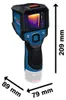 Wärmebildkamera GTC 12V-450-13, 1 x Akku GBA 12V 2.0Ah in Produktbild-Vorschau 3