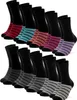 Occulto Damen Farbige Socken 10er Pack (Modell: Laura) Produktbild-Vorschau 1