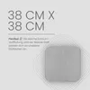 Cojines para sillas, estructura en gris claro, pack de 6 Vista previa de la imagen del producto 2