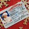 3 Stück Weihnachtsmann-Karte, Flugschein, Heiligabend, Produktbild-Vorschau 2
