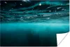 MuchoWow® Poster Meer - Unterwasser - Blau 90x60 cm - Produktbild-Vorschau 1
