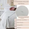 Tagesdecke Bett Bettüberwurf Weiss 240x260 Überwurf Produktbild-Vorschau 2