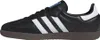 A side view of a black Adidas Samba OG sneaker. Voir les images du produit