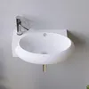 AQUABATOS Hängewaschbecken Keramik Waschtisch Produktbild-Vorschau 7