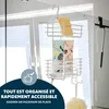 bremermann Etagère de douche avec 2 paniers, panier de Voir les images du produit 2