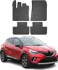 2019-2025 Renault Captur dywaniki gumowe czarne 4 szt Podgląd zdjęcia produktu 1