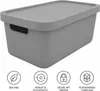 Plastard Boxen 31 L, 3er-Set, stapelbar, BPA-frei, Grau, Produktbild-Vorschau 5